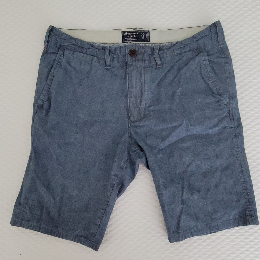 Abercrombie & Fitch Denim Slim Straight Shorts